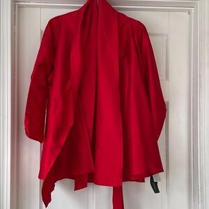 Sara Campbell Red Dup Cape